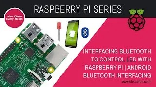 Control Raspberry Pi GPIO using Bluetooth | Android App | Bluetooth Interfacing