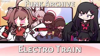 (Electro Train) Funk Archive | FNF Mod | Blue Archive | Handcam