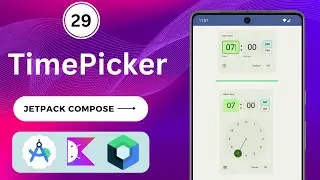 Custom Time Picker with Jetpack Compose | Kotlin | Jetpack Compose 