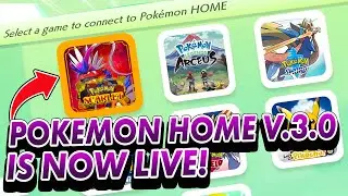 Pokemon Home V3 0 0 is LIVE! All Transferable Pokemon & Everything you need to know!