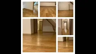 Oak Parquet - finished with Osmo oil Express satin finish
