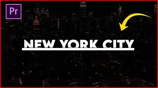Text Reveal Effect TITLE in Premiere Pro Tutorial