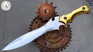 Forging COMBAT KNIFE out of Rusted GEAR