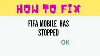 #fifa #fing24 FIFA MOBILE HAS STOPPED WORKING , HOW TO FIX ⚽⚽ | FING 24 😌🆒