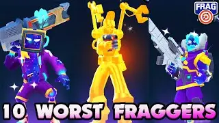 TOP 10 WORST Fraggers 2022 - FRAG Pro Shooter
