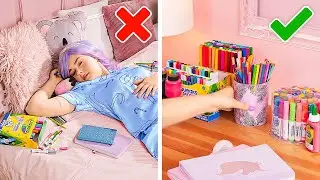 Easy BACK TO SCHOOL Room Organization