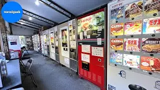 Visiting Japans Hidden Vending Machine Restaurant in the Countryside