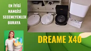 En Güçlü Robot Süpürge ( ultra lüks) muhteşem özelliklere sahip Dreame X40