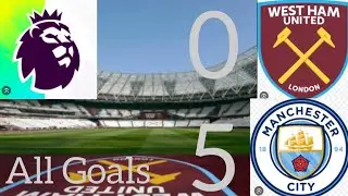 FC25 Premier League 2024/25 - West Ham 0-5 Manchester City all goals #gaming #fc25