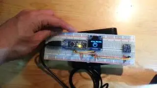 Simple Compass - Arduino Nano + GY-271(HMC5883L) + mini-OLED