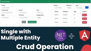 Employee Crud with API Angular | Single to Multiple | Angular Crud