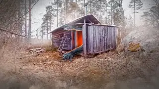 НАШЁЛ ИЗБУ В ЛЕСУ ОТКРЫЛ ДВЕРЬ И ВОЛОСЫ ВСТАЛИ ДЫБОМ. НАХОДКА НА ОСТРОВЕ. ТАЁЖНАЯ ИЗБУШКА. НАХОДКА