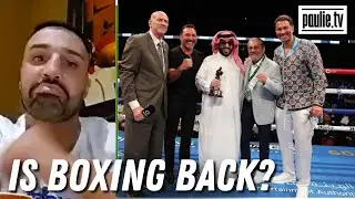 Did Saudi Arabia save boxing? Paulie is still skeptical about the timing of matchups...