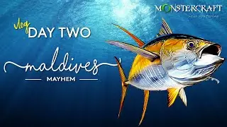 MonsterCraft Fishing - Maldives Mayhem - Jigging, Popping, Flats and Surf! - DAY 2