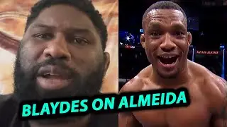 Curtis Blaydes gives his take on Jailton Almeida