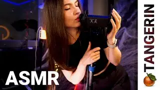 ASMR Ear Kisses / Mouth Sounds / Inaudible Whispering | Tangerin