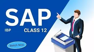 SAP IBP - Integrated Business Planing || Model configuration - Part 2 || Class 12