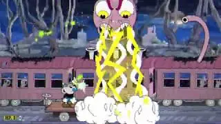 Cuphead Phantom Express Expert Boss Battle