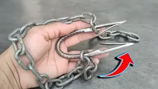 I made a padlock with a secret opening.