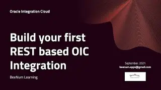 How to expose OIC Integration as a  REST API | Integration as rest/https protocol