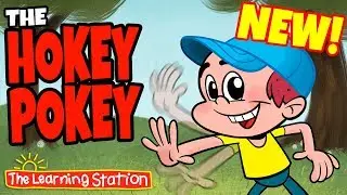 The Hokey Pokey (Original Version) ♫ Kids Dance Song ♫  Brain Breaks by The Learning Station