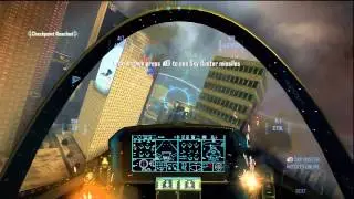 Call of Duty: Black Ops 2 - Jet Scene - Mission Cordis Die - HD Clip