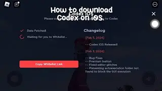 How to download Codex on iOS | Free Roblox iOS Executor