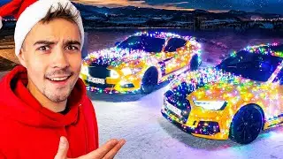 STROIMY MOJE AUTA JAK CHOINKĘ! 🎄 (AUDI RS 4 x FORD MUSTANG)