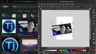 How to use images from google / websites in Inkscape