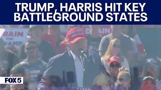 Trump, Harris continue campaigns ahead of Tuesday debate