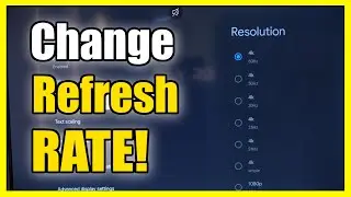 How to Change Refresh Rate & Hertz on Chromecast with Google TV (Resolution Settings)