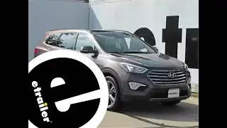 etrailer | Trailer Wiring Harness Installation - 2013 Hyundai Santa Fe 118269