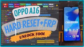 oppo a16 cph2269 cph2273 hard reset and frp unlock tool