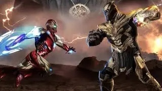 Thanos vs Iron Man Thor Captain America - Endgame 1080p