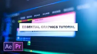Create Your OWN Essential Graphics Title Templates