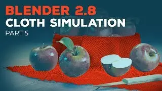 Blender 2.8 Beginner Tutorial - Part 5: Cloth Simulation