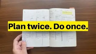 The Two-Plan Method I use to get more done ✅