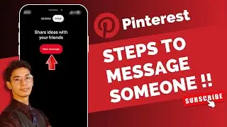 How to Message Someone on Pinterest !