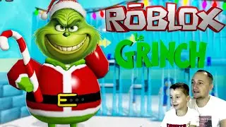 ПОБЕГ ОТ ГРИНЧА с ПАПОЙ в ROBLOX! Побегиз тюрьмы цифрового цирка ГРИНЧА в Роблокс !