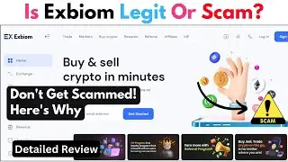 Exbiom Review: Free Crypto or Total Scam?