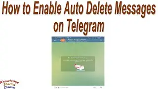 How to Enable Auto Delete Messages on Telegram