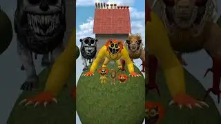 CHOOSE FAVORITE ANIMALS SMILING CRITTERS ZOONOMALY ZOOCHOSIS - SKY HOUSES in Gmod !