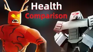 Health Comparison - Trigon and Cinder Block