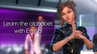 Learn the alphabet with Emilia