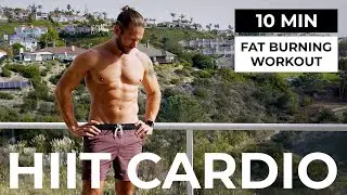 10 Minute Cardio HIIT Workout | No Equipment. No Repeat. No Rest!