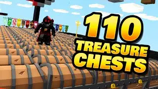 Opening 110 Treasure Chests in Roblox Islands