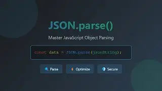 JavaScript JSON.parse() Deep Dive: Parsing, Reviver, Error Handling & Security