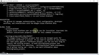GCP Part2: Google SDK Installation and configuration