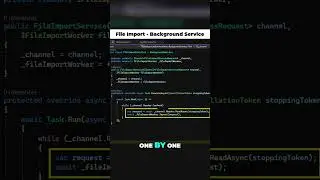 Importing CSV Files with Channels & Background Services #dotnetcore