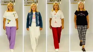🔥НОВИНКИ И РАСПРОДАЖА! СТИЛЬНЫЕ БРЮКИ ИЗ ХЛОПКА, БЛУЗКИ, ПЛАТЬЯ И ПЛАЩИ!🔥